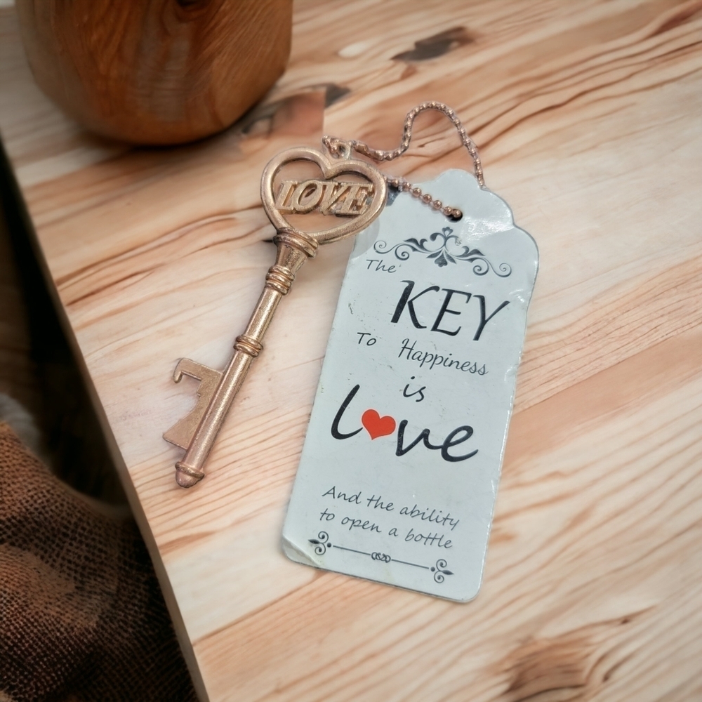 Love Key Bottle Opener
